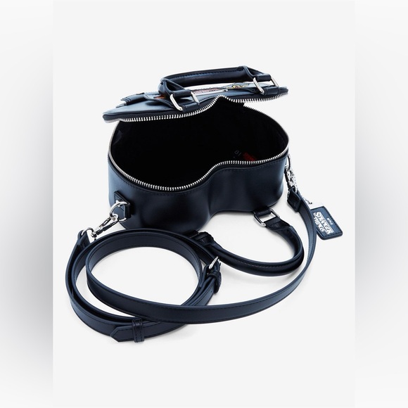 NWOT Netflix Stranger Things Hellfire Club Jacket Figural Handbag Purse - Picture 5 of 11